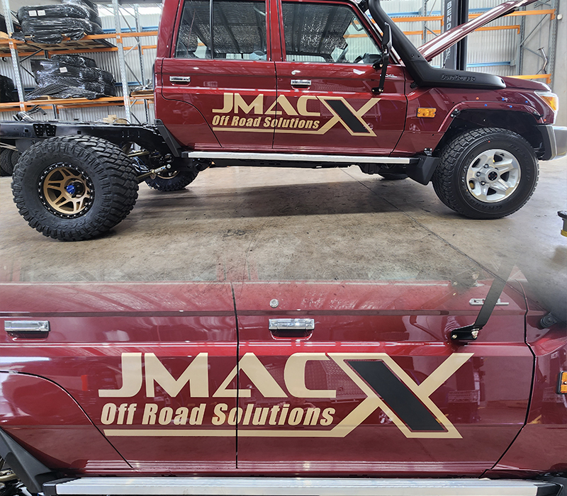 Scotchline graphic Sticker Jmacx jeep
